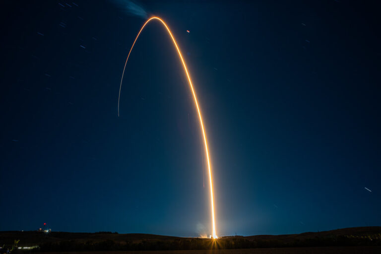 AI satellite launch