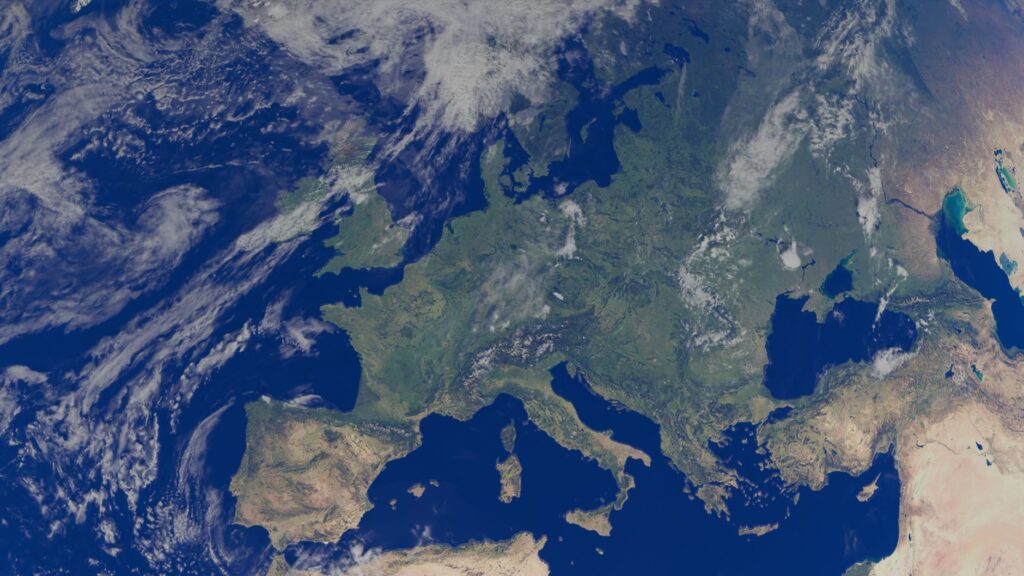 Satellite image of Italy reveals stunning landscape details